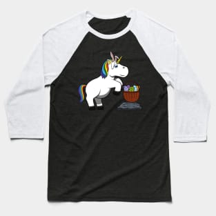 Easter Unicorn Girls Bunnicorn Rabbitcorn Gift- Baseball T-Shirt